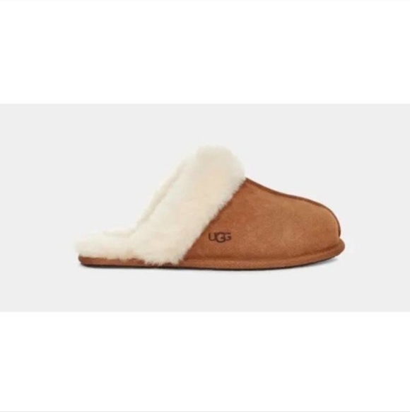 UGG Women's Scuffette II Soft & Cozy Slippers Chestnut, Style # W/1106872 Size 9 - Picture 4 of 12